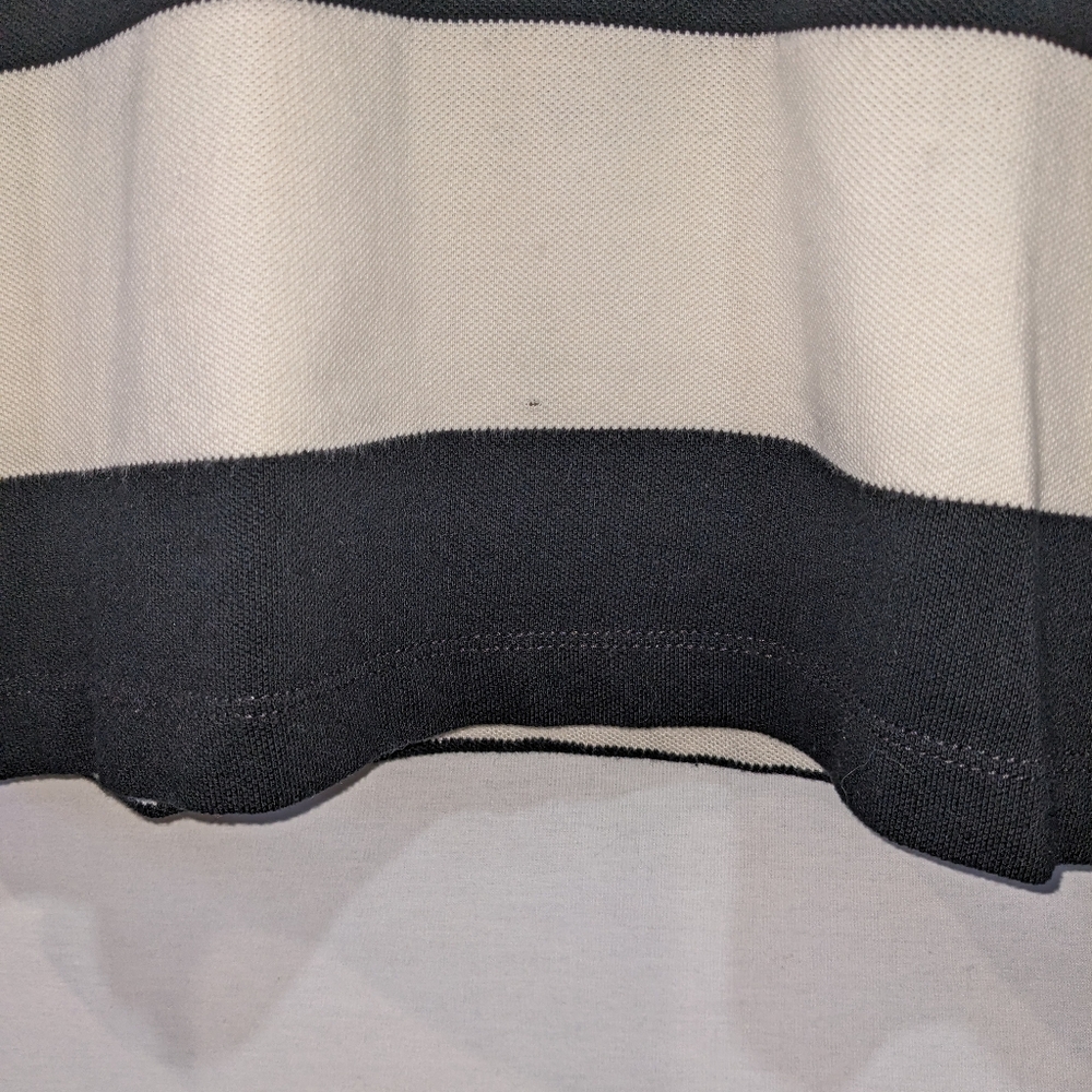 Lauren Ralph Lauren 100% Cotton Striped Rugby 3/4 Shirt Size Small - Picture 8 of 12